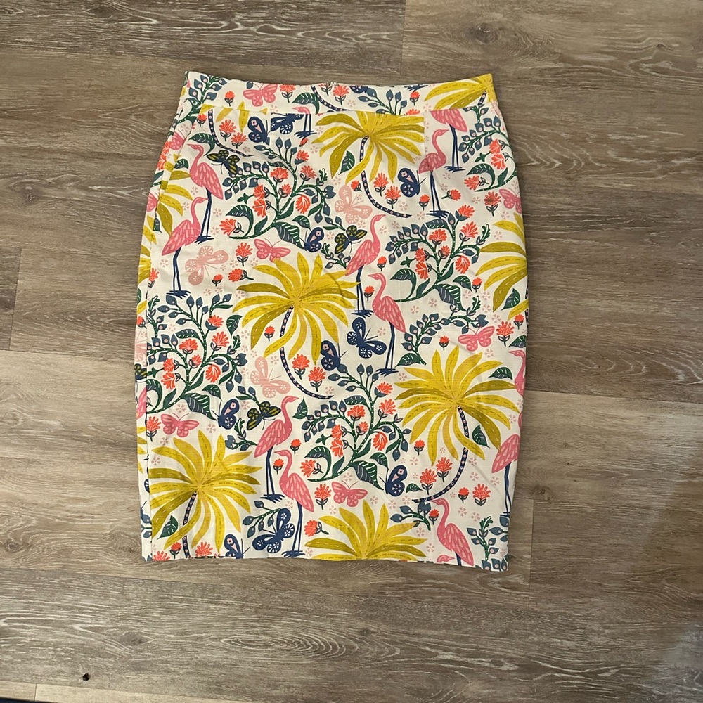 Boden White Pencil Skirt Resort Wear